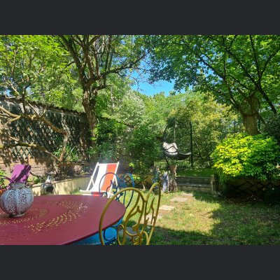 Paris prend l'air - maison avec jardin - atypique - espace exterieur - 92 - 93 - 94 - 75